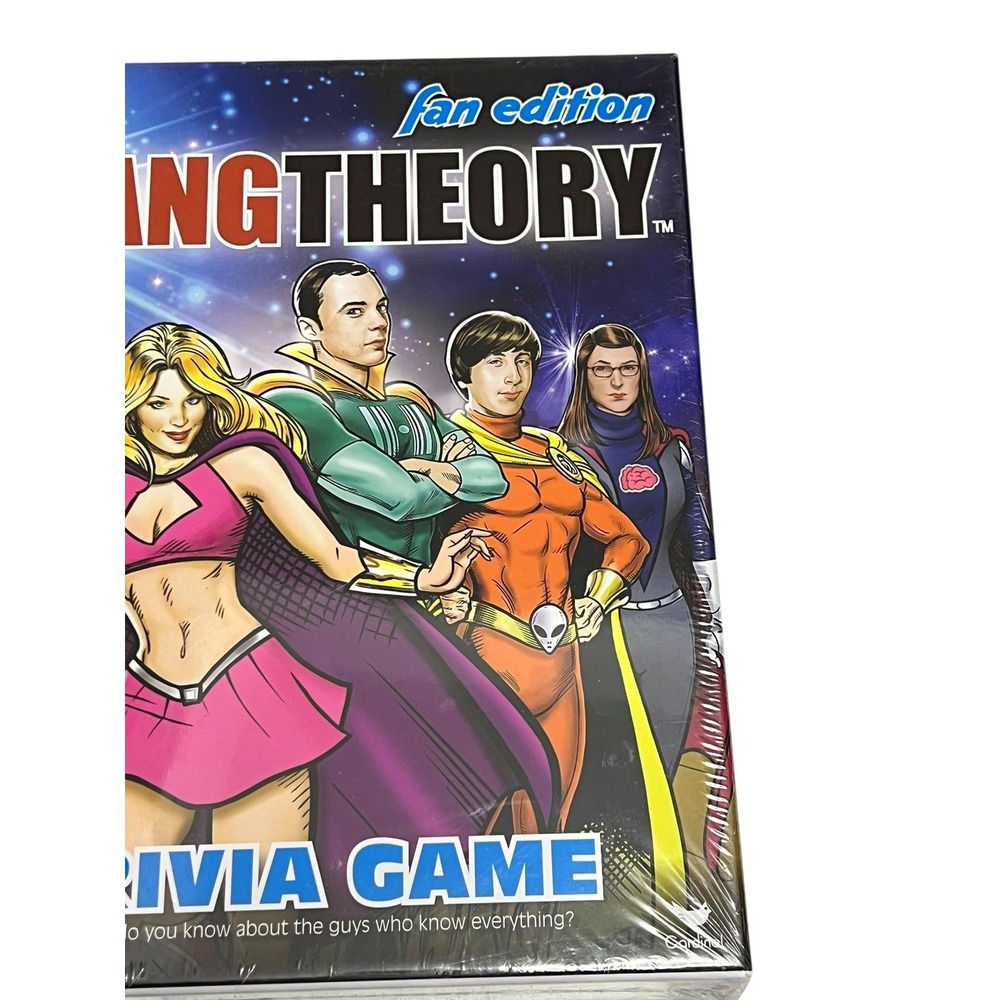 Cardinal Big Bang Theory TV Fan Edition Trivia Board Game 400 Questions 12+ - Picture 6 of 9